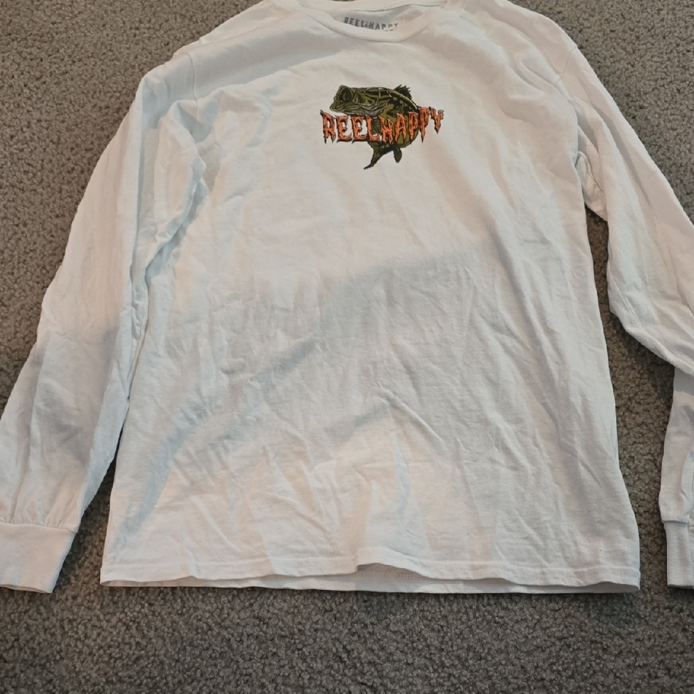 White Long Sleeve Tee